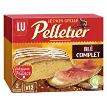 Lu, Pain grillé au blé complet x24