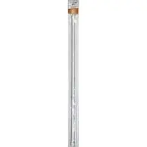 Trefilaction, Tringle extensible ovale blanche 60c