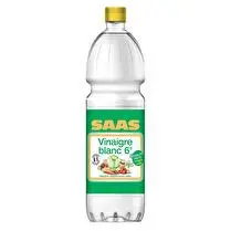 Saas, Vinaigre alcool blanc 6°
