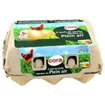 Cora, Oeufs plein air calibre gros