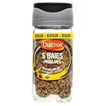 Ducros, Mélange 5 baies moulues doux force 3