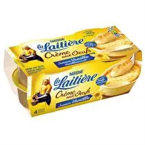 La laitière, Crème aux oeufs saveur vanille