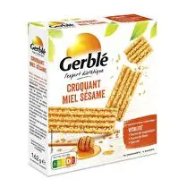 Gerblé, Croquant au miel sésame