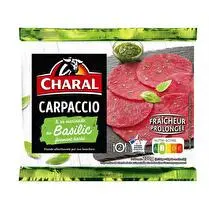 Charal, Carpaccio basilic