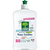 L'arbre vert, Liquide vaisselle peaux sensibles