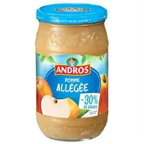 Andros, Bocal pommes allégé