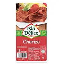 Isla délice, Chorizo halal 10 tranches