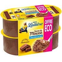 LA LAITIÈRE Secret de mousse au chocolat au lait