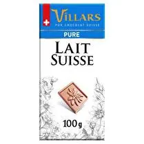 Villars, Chocolat au lait suisse
