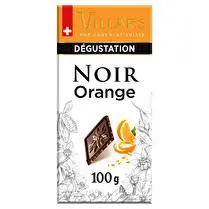 Villars, Chocolat ecorces oranges confite