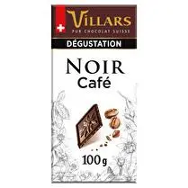 Villars, Chocolat noir aux éclats de café