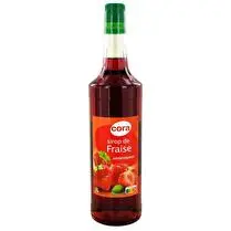 Cora, Sirop de fraise
