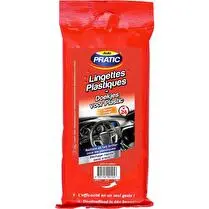 Pratic, Lingettes nettoyantes plastique senteur orange