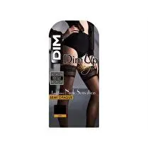Dim, Dim Up Nude Sensation semi-opaque, Noir, T3