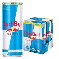 Red Bull, Boisson gazeuse énergisante sans sucres