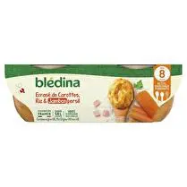 Blédina, Bols - Carottes riz jambon dès 8 mois