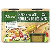 KNORR Marmite de bouillon légumes x8