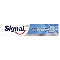 Signal, Dentifrice soin fraicheur & blancheur crystal gel