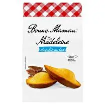 Bonne maman, Madeleine chocolat au lait x10