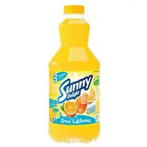 Sunny delight, Jus doux California bouteille