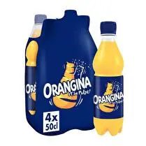 Orangina, Boisson gazeuse à l'orange et sa pulpe