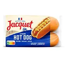 Jacquet, Pain Hot Dog Sachet De 4  240G