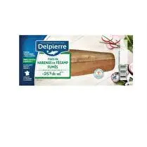 Delpierre, Filets de harengs fumés  - 25% de sel