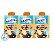 Bridélice, Crème anglaise
