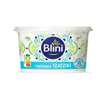 Blini, Tzatziki fromage frais & concombres