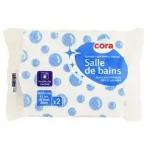 Cora, Éponges grattantes salle de bains