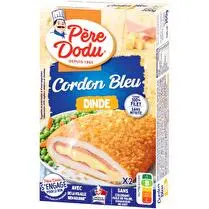 Père dodu, Cordon bleu de dinde  x 2