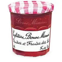 Bonne maman, Confiture de fraises et fraises des bois