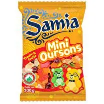 Samia, Bonbons gélifés oursons Halal