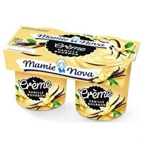 Mamie Nova, Crèmes gourmande à la vanille bourbon