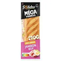 Sodebo, Le Méga jambon oeuf sauce burger