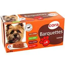 Cora, Terrines riches en viande pour chien
