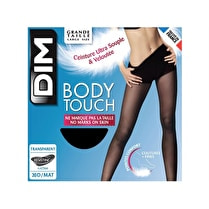 Dim, Collant Body Touch Transparent, Noir, T4