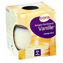 Cora, Bougie verre parfumée vanille