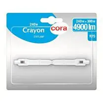 Cora, Ampoule eco crayon 200w 117MM