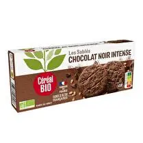 Céréal bio, Biscuits au chocolat intense BIO