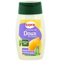 Cora, Shampooing doux cheveux gras