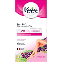 Veet, Bandes de cire froide peaux normales