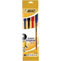 Bic, Bic 4 stylos bille cristal pointe fine
