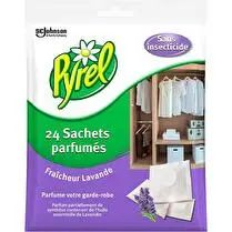 Pyrel, Sachets anti mites lavande x24