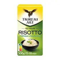 Taureau ailé, Riz pour risotto