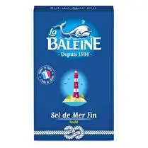La baleine, Sel de mer fin iodé