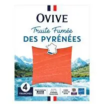 Ovive, Truite fumée des Pyrénées 4 tranches