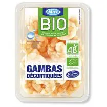 Miti, Crevettes cuites décortiquées bio