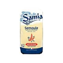 Samia, Semoule de blé moyenne