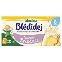 Blédina, Blédidéj -Céréales lactées aveur briochée dès 6 mois